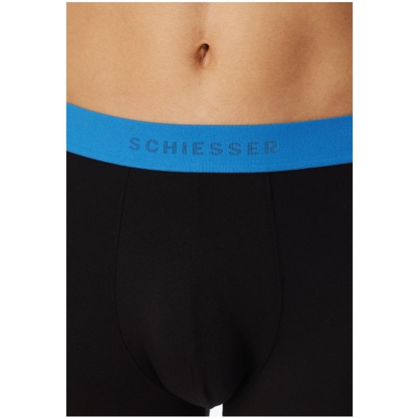 Schiesser Herren Pants 95/5 3er Pack Shorts Organic Cotton