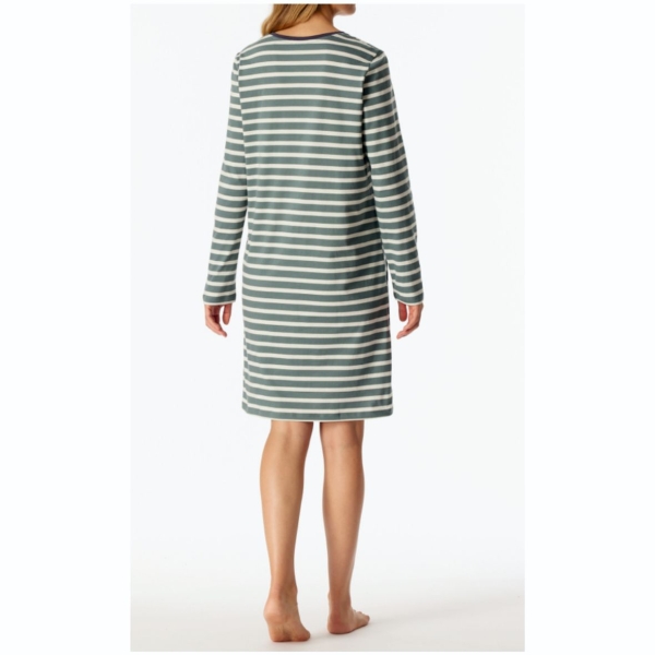 Schiesser Damen Nachthemd langarm Casual Essentials