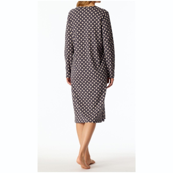 Schiesser Damen langarm Nachthemd Casual Essentials Sleepshirt
