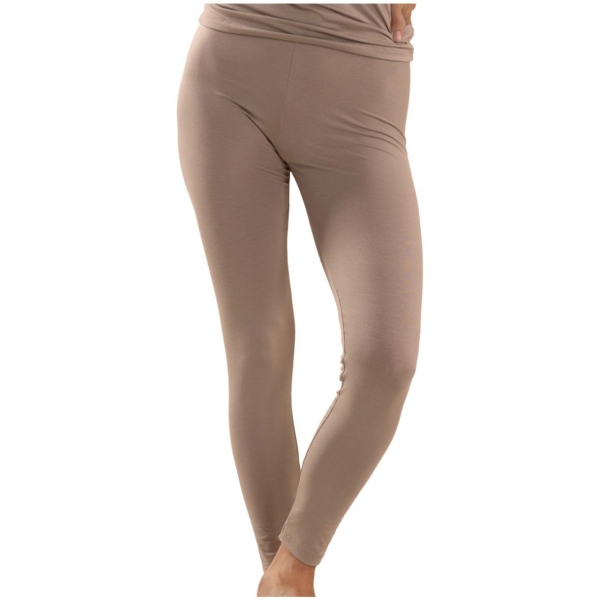 Nina von C. Damen lange Unterhose Skin Love Leggings Modal/Seide