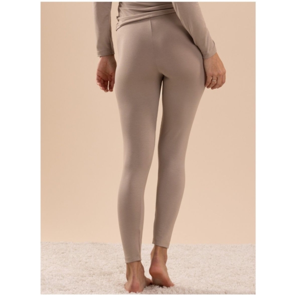 Nina von C. Damen lange Unterhose Skin Love Leggings Modal/Seide