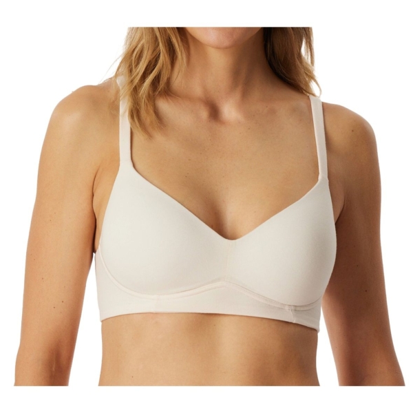 Schiesser Damen Soft-BH ohne Bügel Unique Cotton