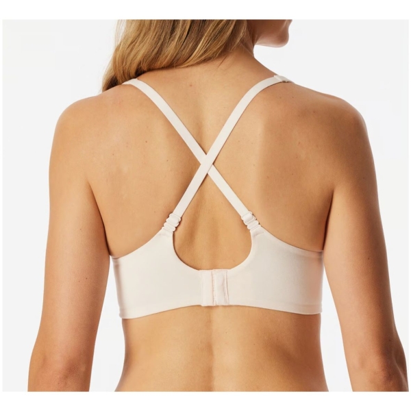 Schiesser Damen Soft-BH ohne Bügel Unique Cotton