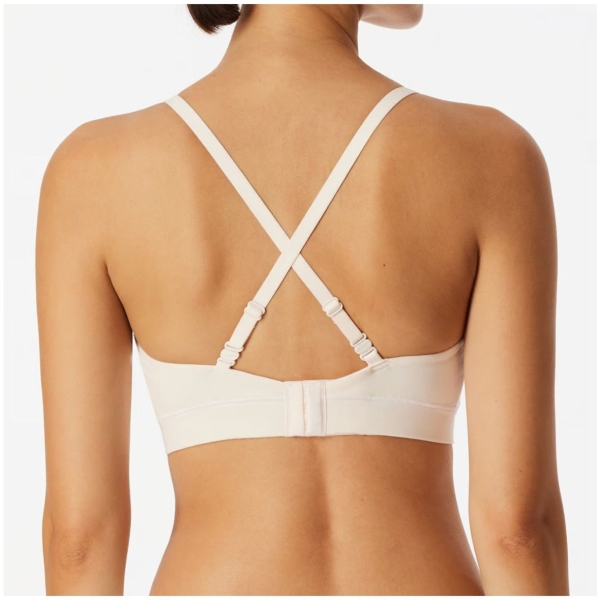 Schiesser Damen Bustier ohne Bügel Unique Cotton