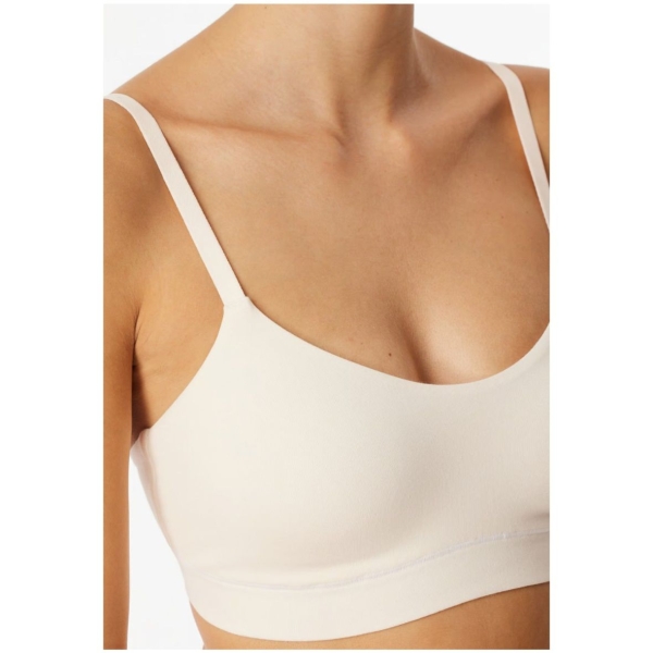 Schiesser Damen Bustier ohne Bügel Unique Cotton