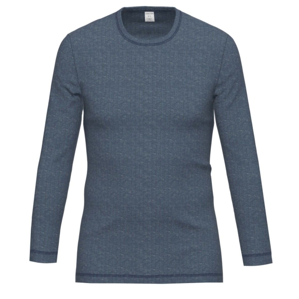 Ammann Unisex langarm Unterhemd Thermo Him & Her Shirt 1/1 Arm angeraut