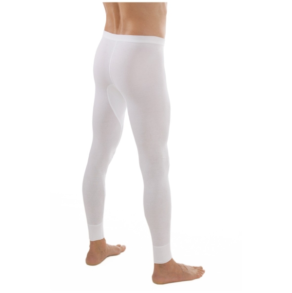Comazo Platin Herren Hose lang Feinripp