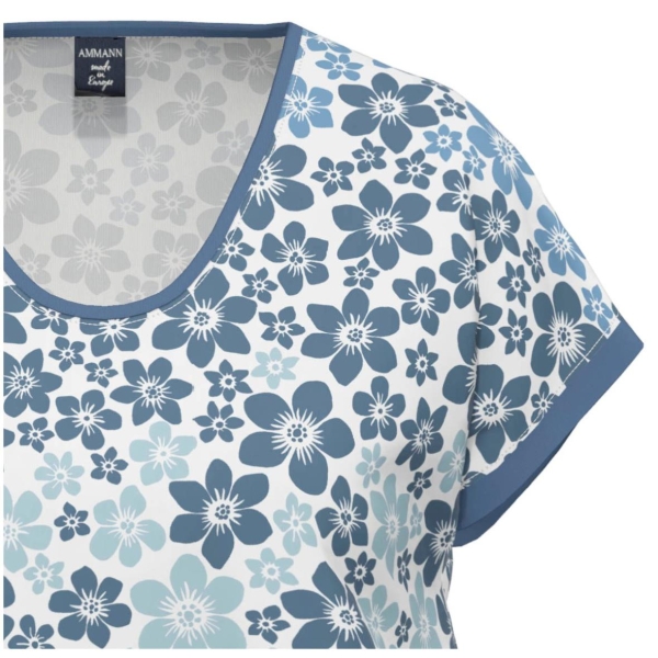 Ammann Damen halbarm Shirt Recollect Bigshirt