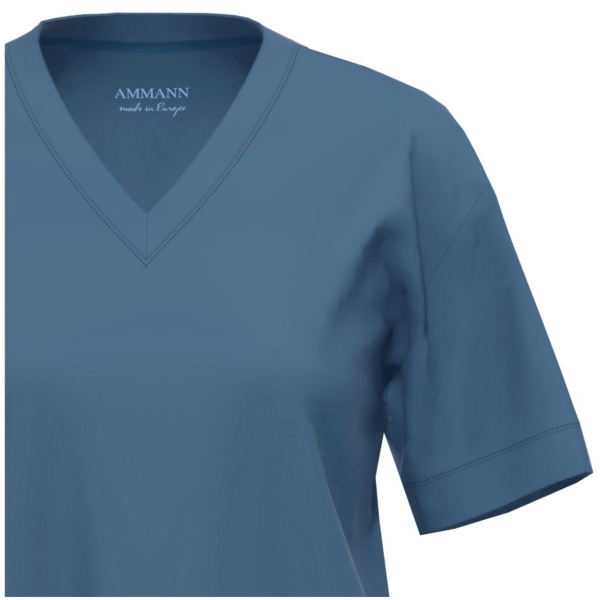 Ammann Damen kurzer Schlafanzug Modal Deluxe Pyjama kurz