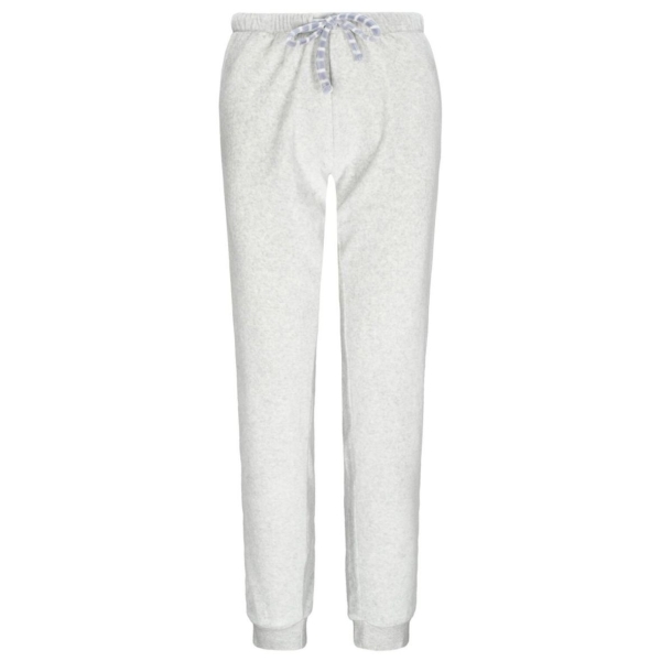 In Linea Damen langer Schlafanzug Secret Velours Pyjama lang