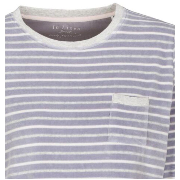 In Linea Damen langarm Nachthemd Secret Velours Sleepshirt
