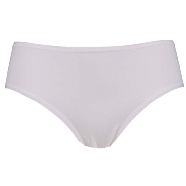 Schöller Damen Slips Fashion 2er Pack Midislips weiß