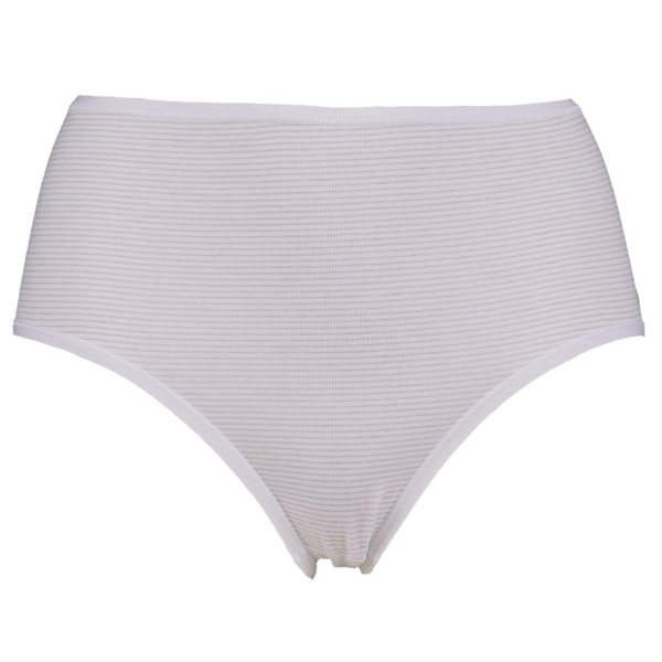 Schöller Damen Slips Fashion 2er Pack Highwaist-Slips weiß