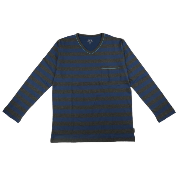 Esge Herren langer Schlafanzug Fashion