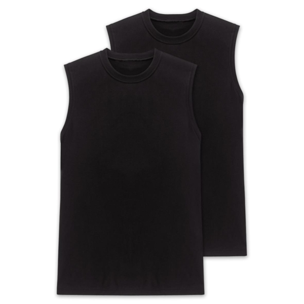 Schiesser Herren Unterhemden Essentials 2er Pack American Shirts Tank Tops