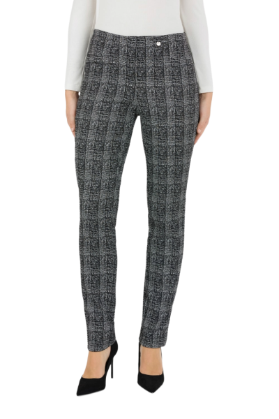 Robell Damen Hose Bella Slim fit Fashion