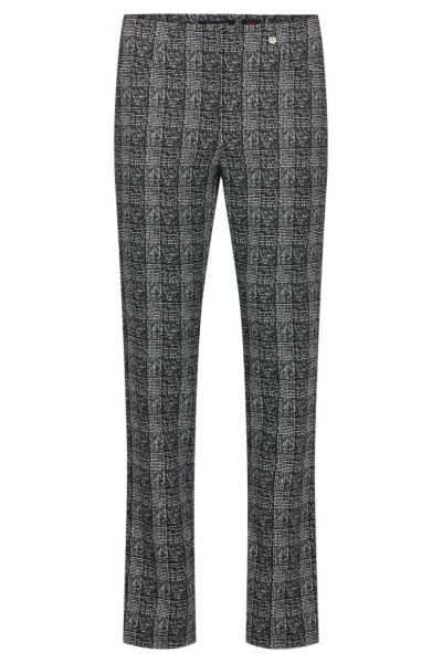Robell Damen Hose Bella Slim fit Fashion