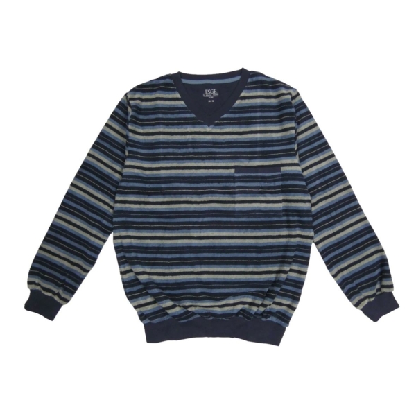 Esge Herren langer Schlafanzug Frottee