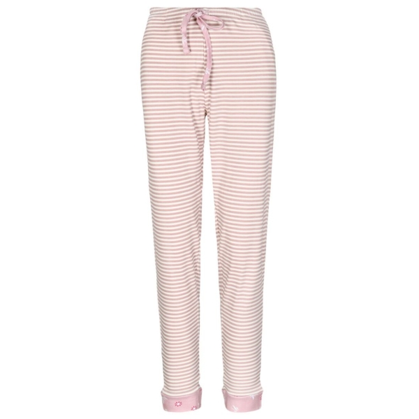 Attention Damen langer Schlafanzug Cosy Interlock Pyjama lang