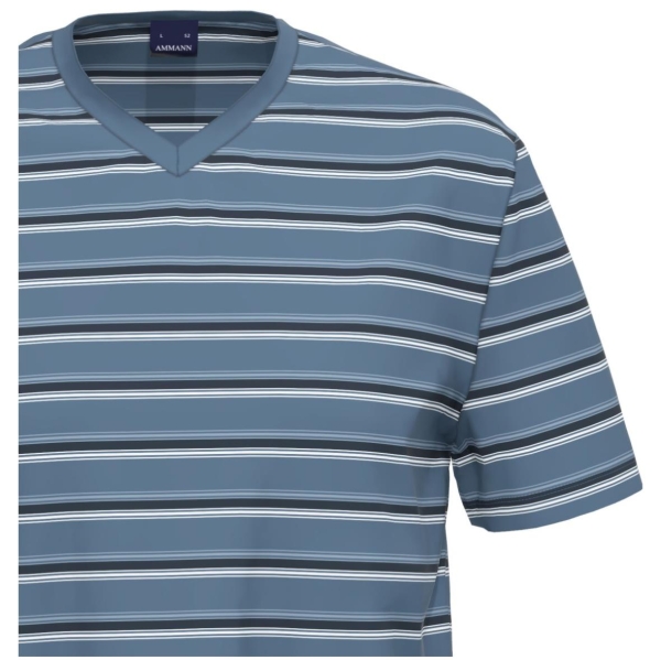 Ammann Herren kurzer Schlafanzug Fashion Pyjama kurz
