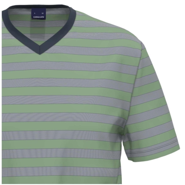 Ammann Herren kurzer Schlafanzug Fashion Pyjama kurz