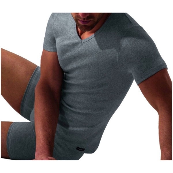 Cito Herren halbarm Unterhemd V-Ausschnitt Pure Cotton Shirt 1/2 Arm
