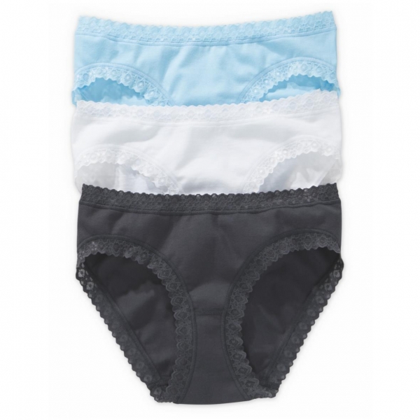 Speidel Damen Fashion Bikinislip mit Spitze Doppelpack