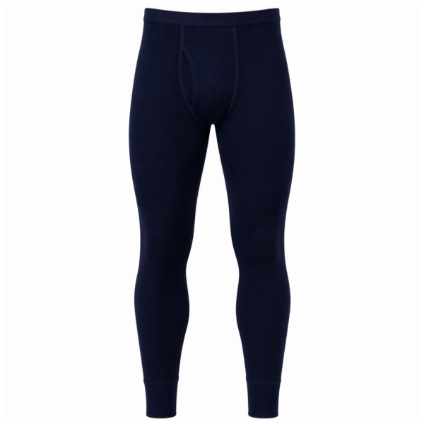 Esge Herren lange Unterhose mit Eingriff Winterflausch Hose lang