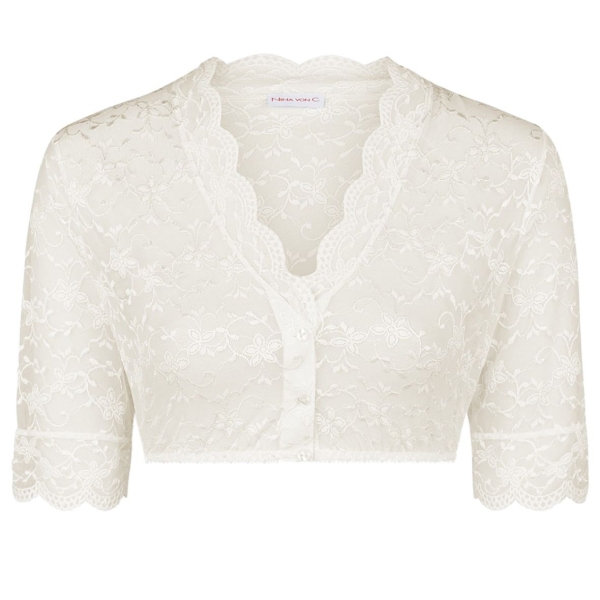 Nina von C. Dirndl-Bluse halbarm Luisa