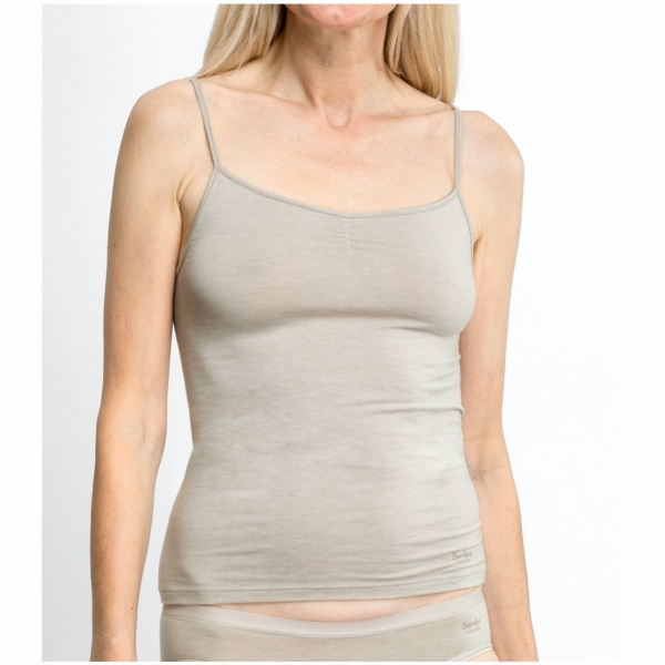 Sylvia Speidel Damen Unterhemd Swenja Spaghettiträgerhemd Bambus