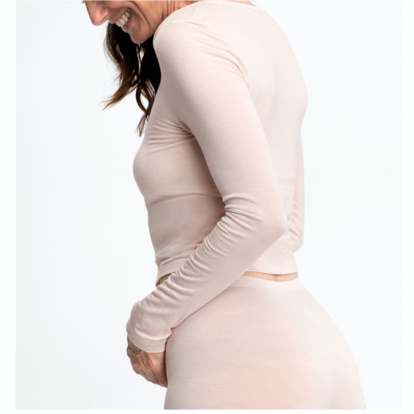 Sylvia Speidel Damen Unterhemd Sanja Shirt 1/1 Arm Merinowolle