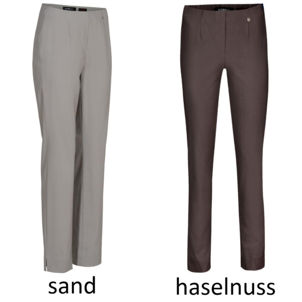 Robell Damen Hose Marie Slim fit Bengalin Sommerqualität