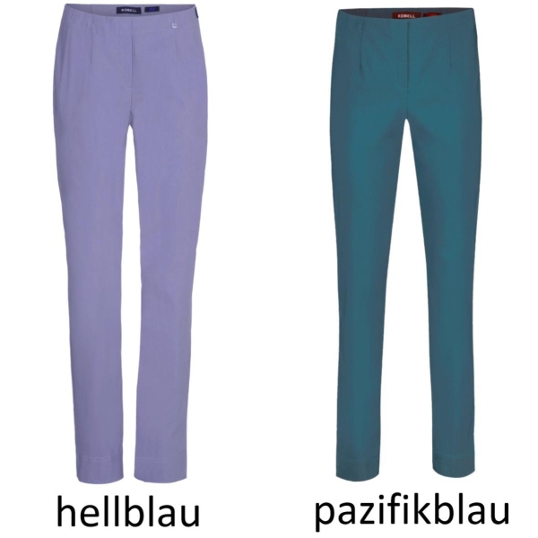 Robell Damen Hose Marie Slim fit Bengalin Sommerqualität