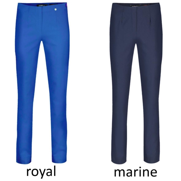Robell Damen Hose Marie Slim fit Bengalin Sommerqualität