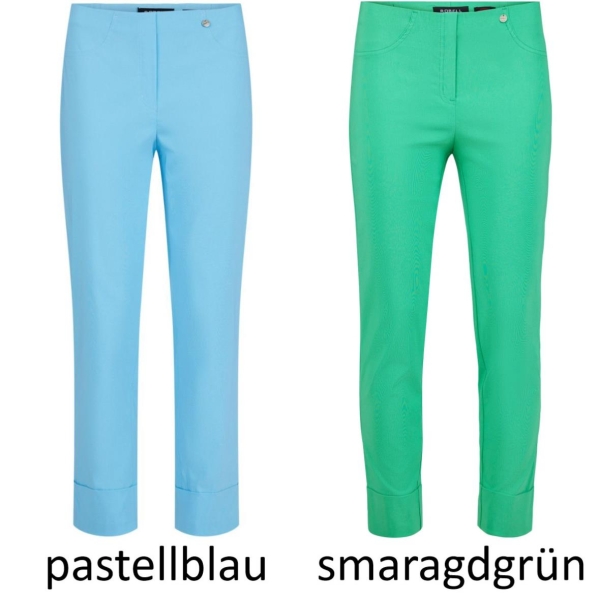 Robell Damen Hose Marie Slim fit Bengalin Sommerqualität