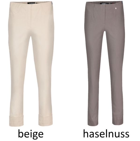 Robell Damen 7/8 Hose Bella 09 Slim fit Bengalin Sommerqualität