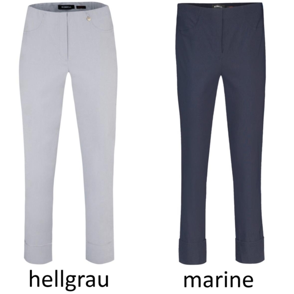 Robell Damen 7/8 Hose Bella 09 Slim fit Bengalin Sommerqualität