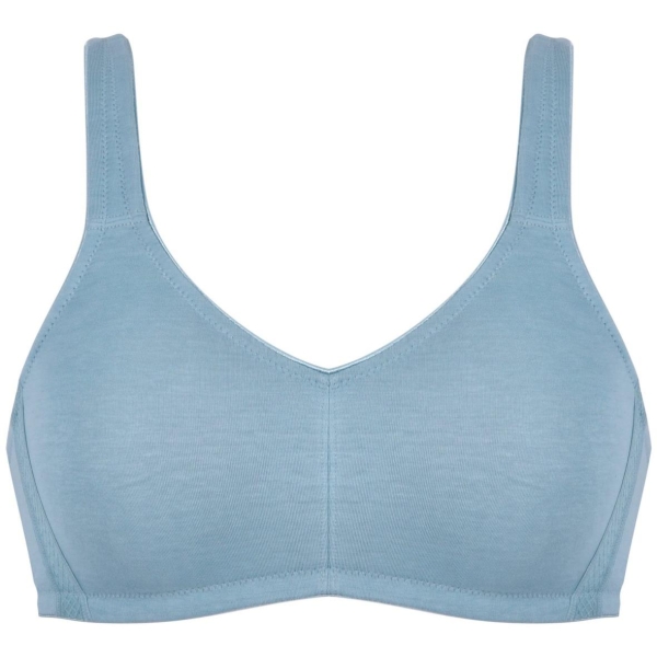 Naturana Soft-BH ohne Bügel Cotton mit Entlastungsträgern