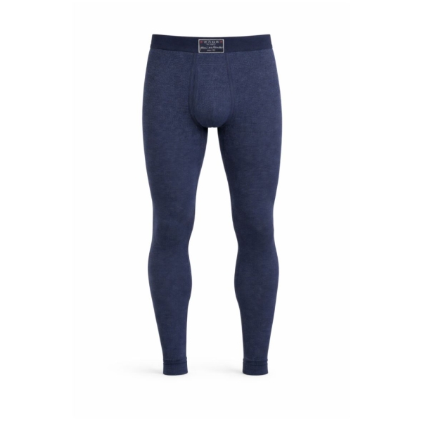 Esge Herren lange Unterhose Jeans Feinripp mit Eingriff