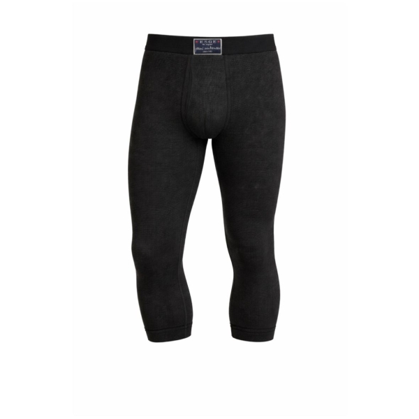 Esge Herren 3/4 lange Unterhose Jeans Feinripp mit Eingriff