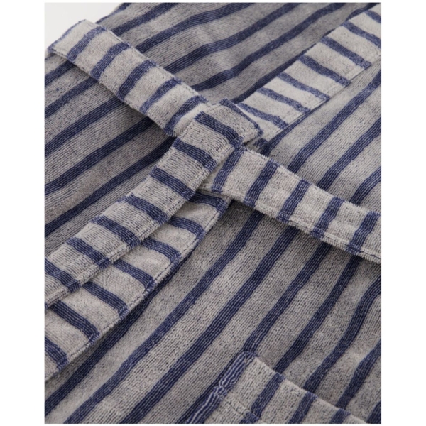 Cawö Herren Bademantel Kimono Velours