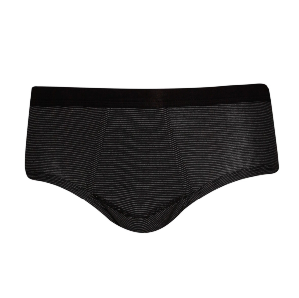 Esge Herren Slip mit Eingriff Feinripp Ringel 5er Pack