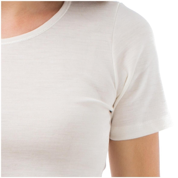 Schöller Damen halbarm Unterhemd Funktionswäsche Spenzer 1/4 Arm Schurwolle/Polyacryl