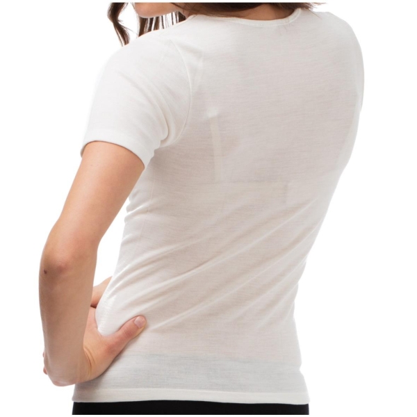 Schöller Damen halbarm Unterhemd Funktionswäsche Spenzer 1/4 Arm Schurwolle/Polyacryl