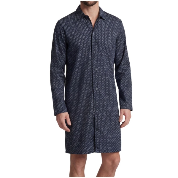 Seidensticker Herren langarm Nachthemd Nightwear Classic