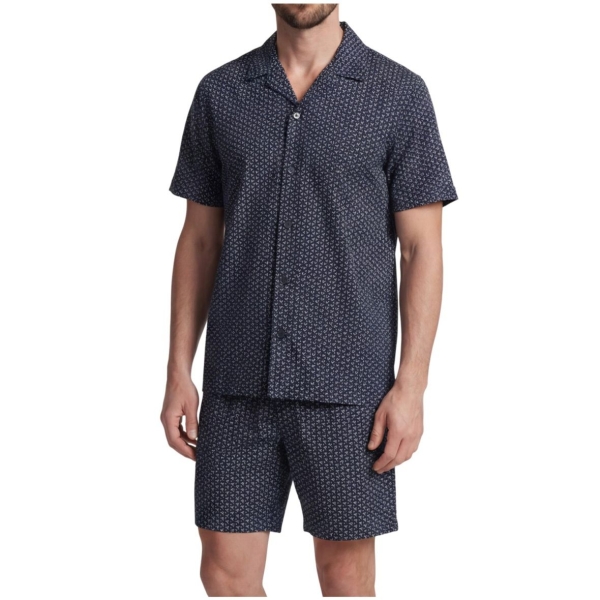 Seidensticker Herren kurzer Schlafanzug Nightwear Classic Pyjama kurz