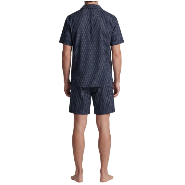 Seidensticker Herren kurzer Schlafanzug Nightwear Classic Pyjama kurz