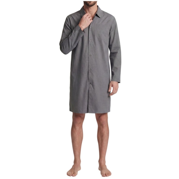 Seidensticker Herren langarm Nachthemd Nightwear Classic