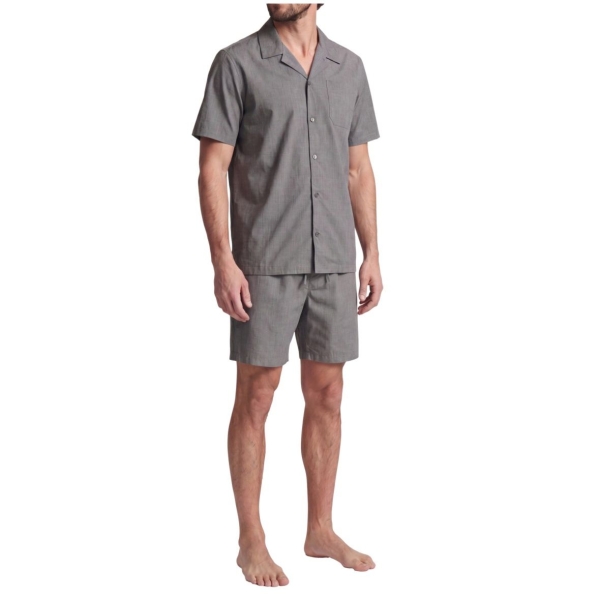 Seidensticker Herren kurzer Schlafanzug Nightwear Classic Pyjama kurz