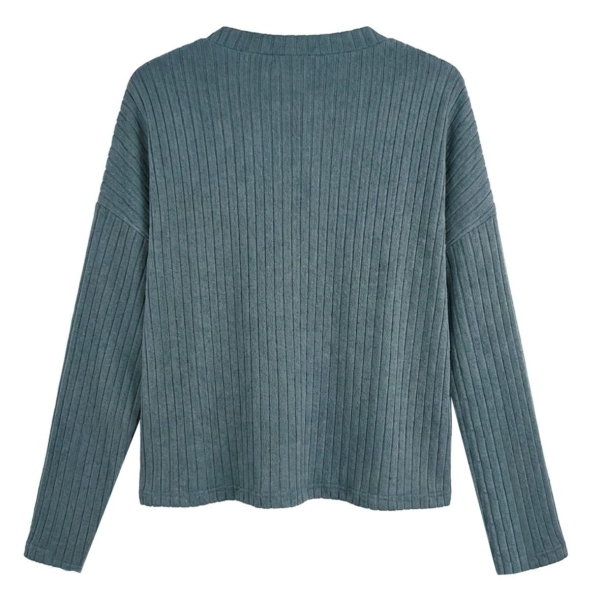 like it! Damen langarm Shirt Stella Loungewear
